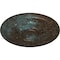 Ekena Millwork Darnay Ceiling Medallion (Fits Canopies up to 7 1/4"), 29 1/4"OD x 2"P, Bronze Blue Patina CM29DABBS - alternate 4